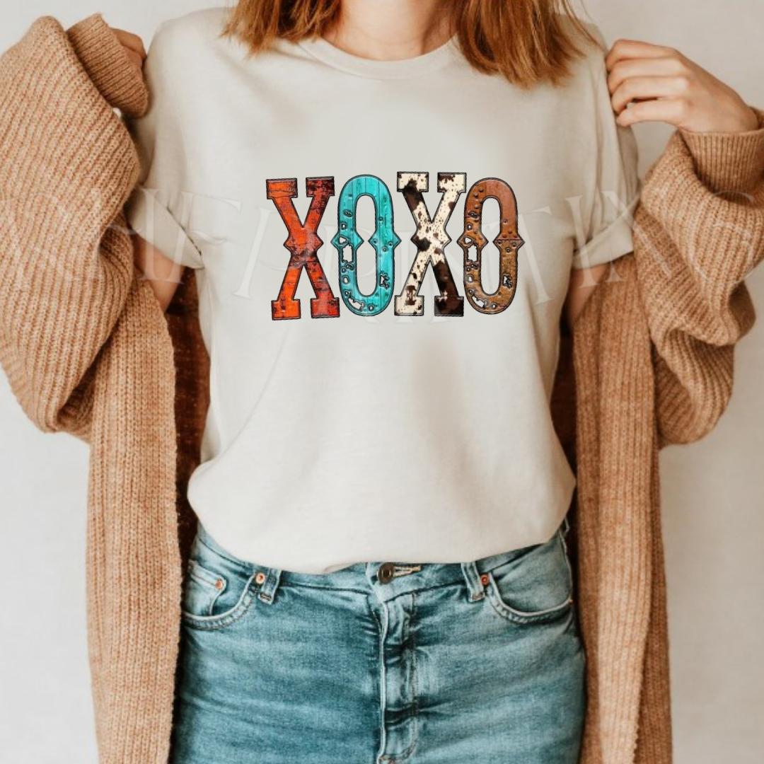 XOXO Western Tee