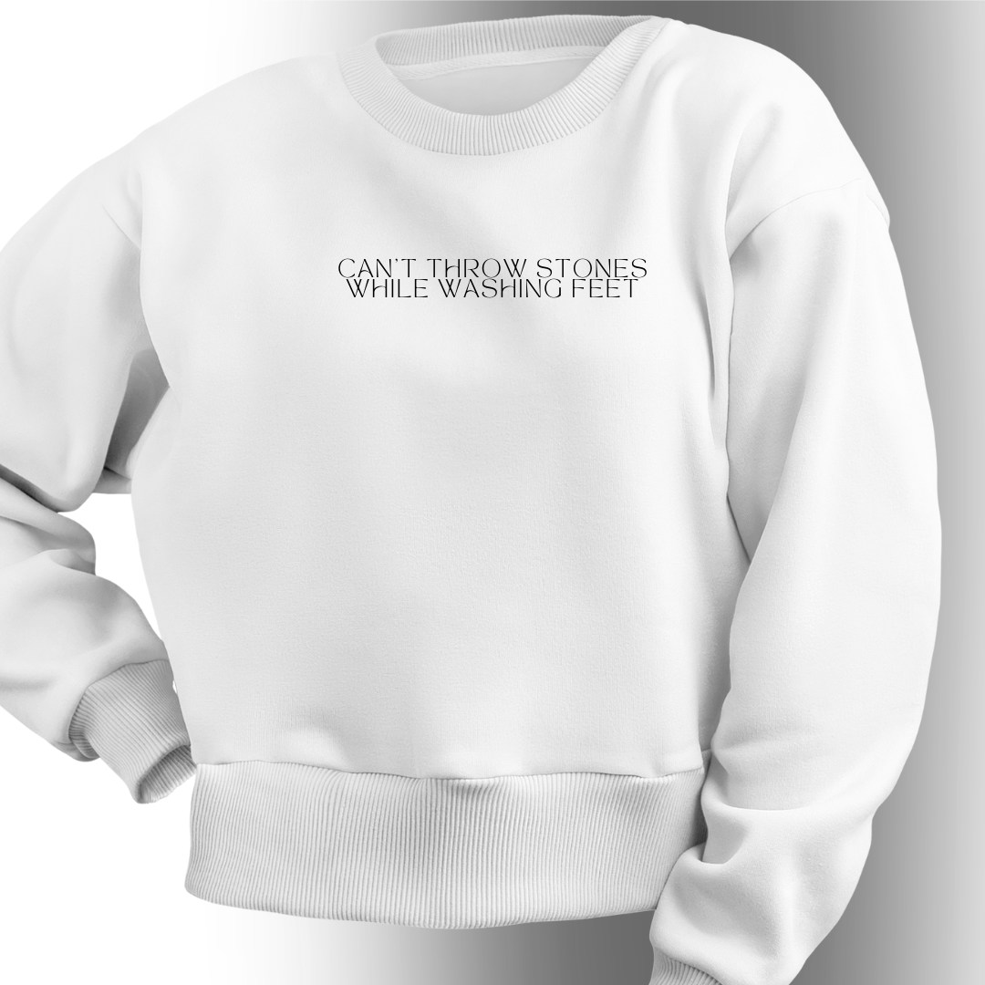 Can't Throw Stones Sweatshirt