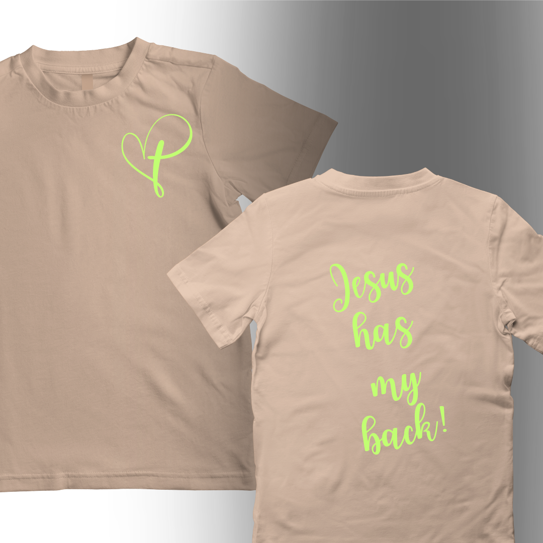 Jesus Has My Back Tee