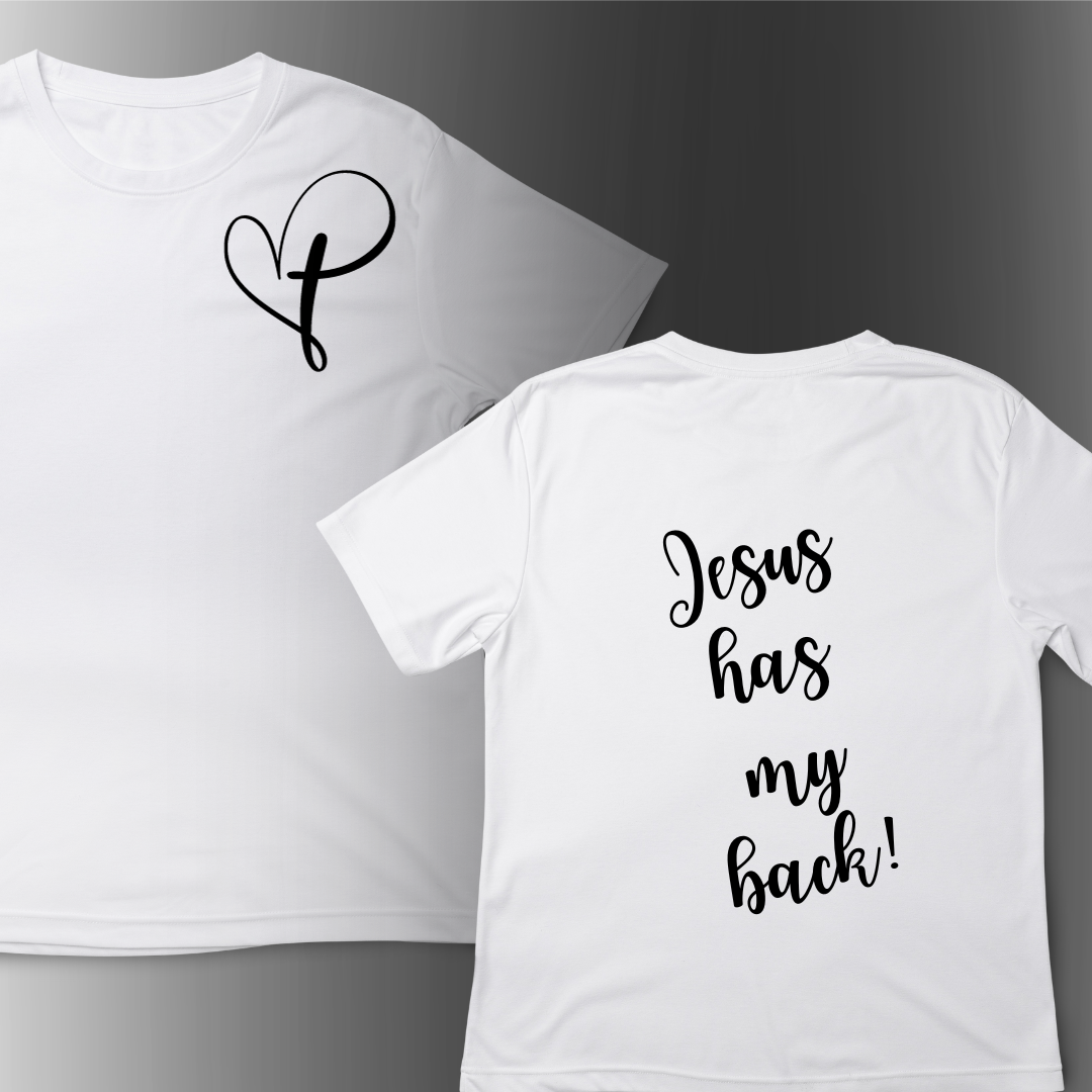 Jesus Has My Back Tee