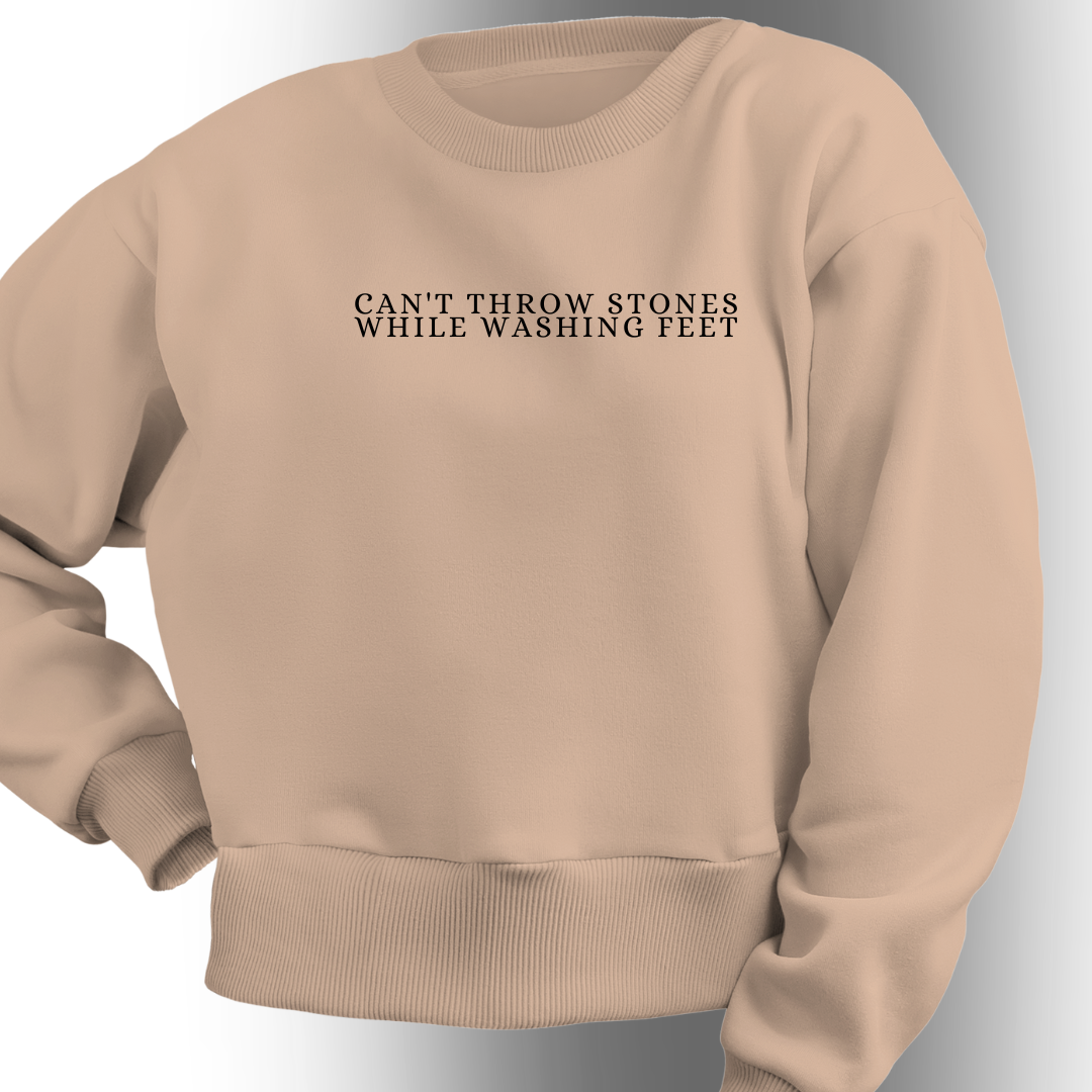 Can't Throw Stones Sweatshirt