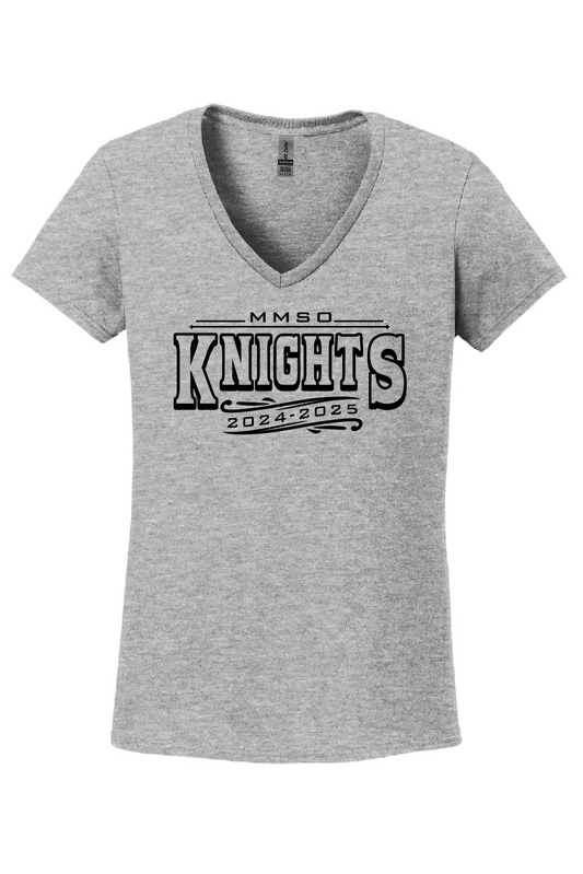 Knights Women's Vneck T-shirt