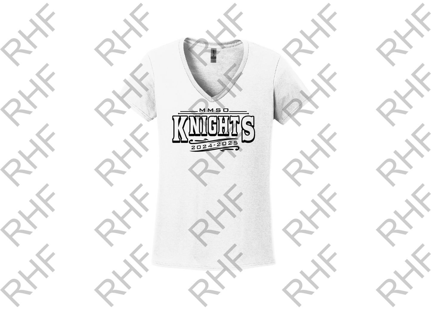 Knights Women's Vneck T-shirt