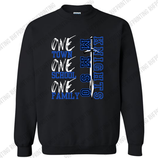 MMSO One Family Adult Sweatshirt