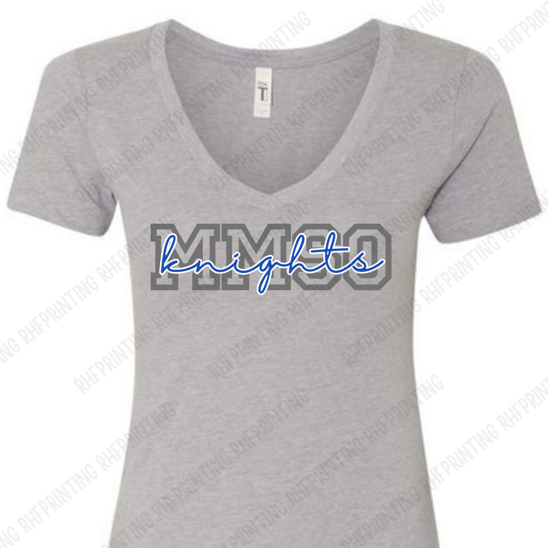 MMSO Women's Vneck Tee