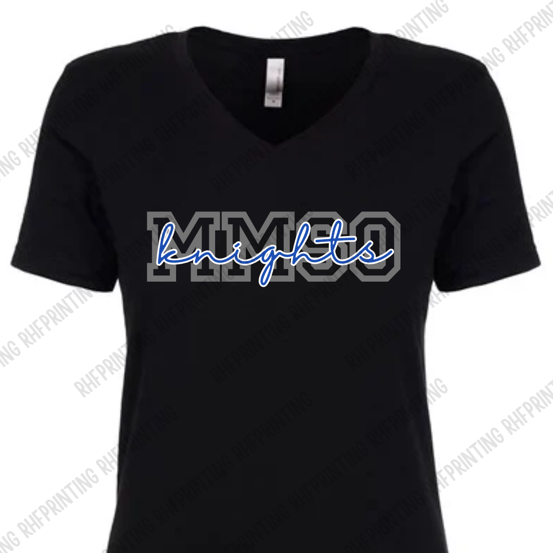 MMSO Women's Vneck Tee