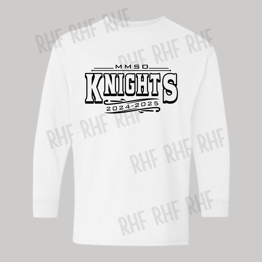 Knights Adult Long Sleeve T-shirt