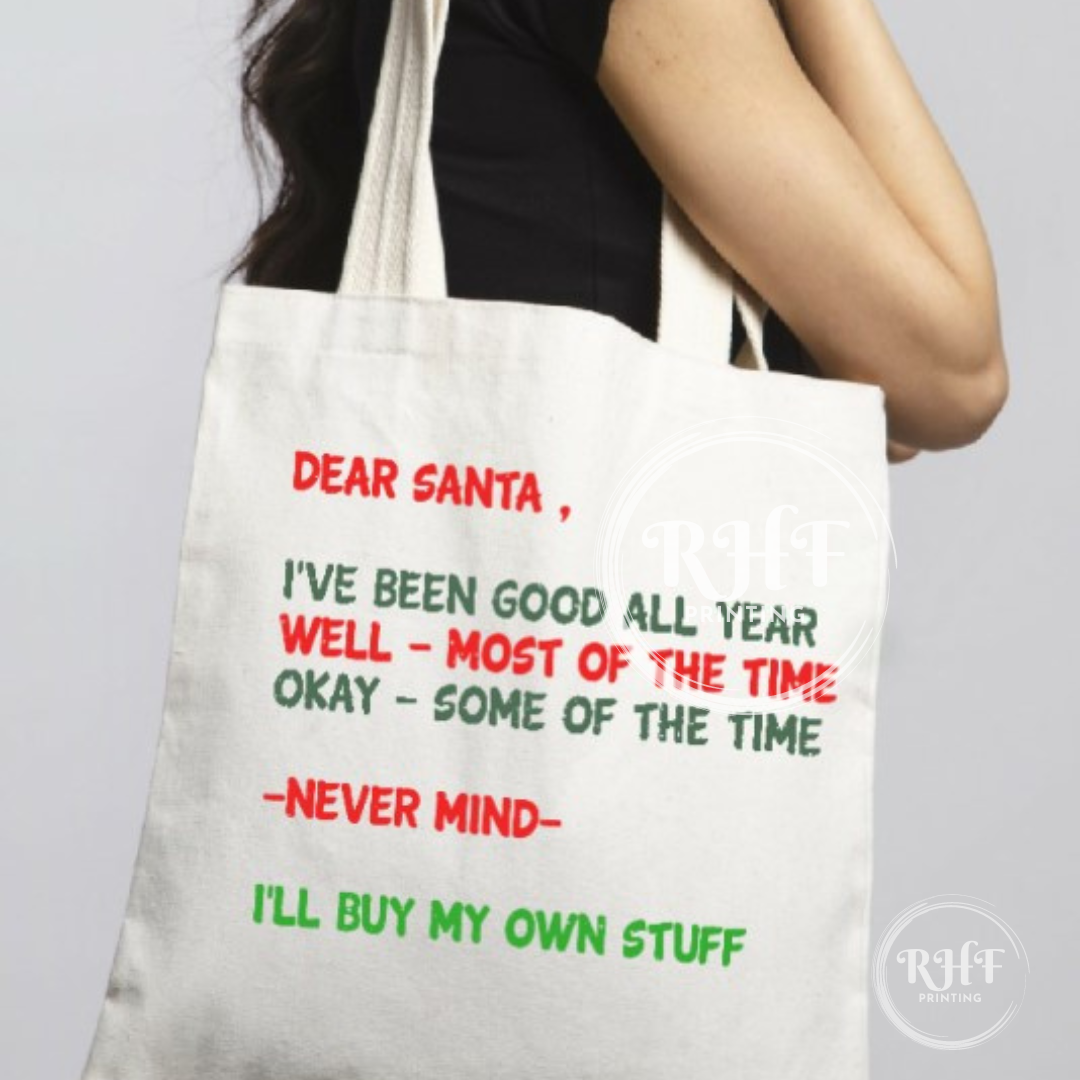 Dear Santa Tote