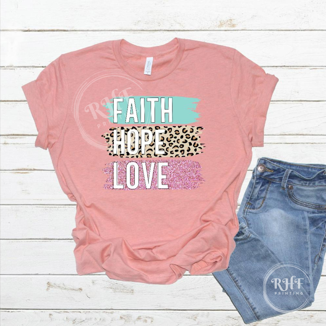 Faith Hope Love T-shirt