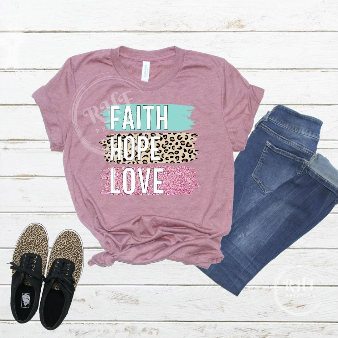 Faith Hope Love T-shirt