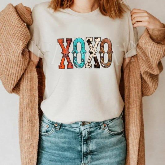 XOXO Western Tee