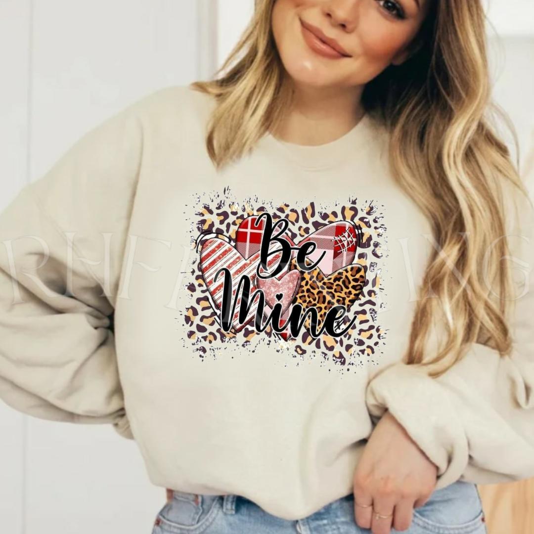 Be Mine Cheetah Sweatshirt