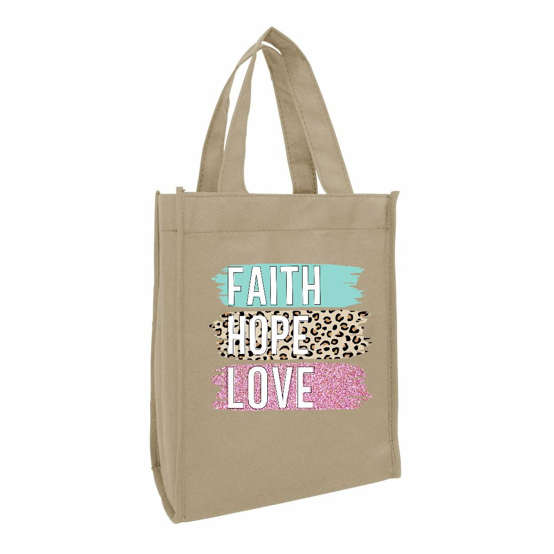 Faith Based 8" Book Bag