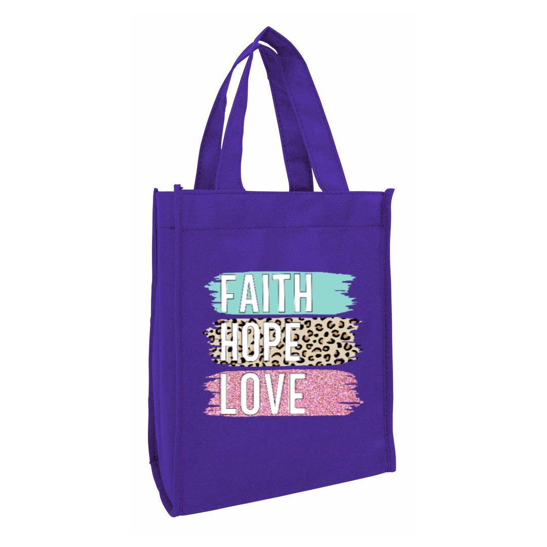 Faith Based 8" Book Bag