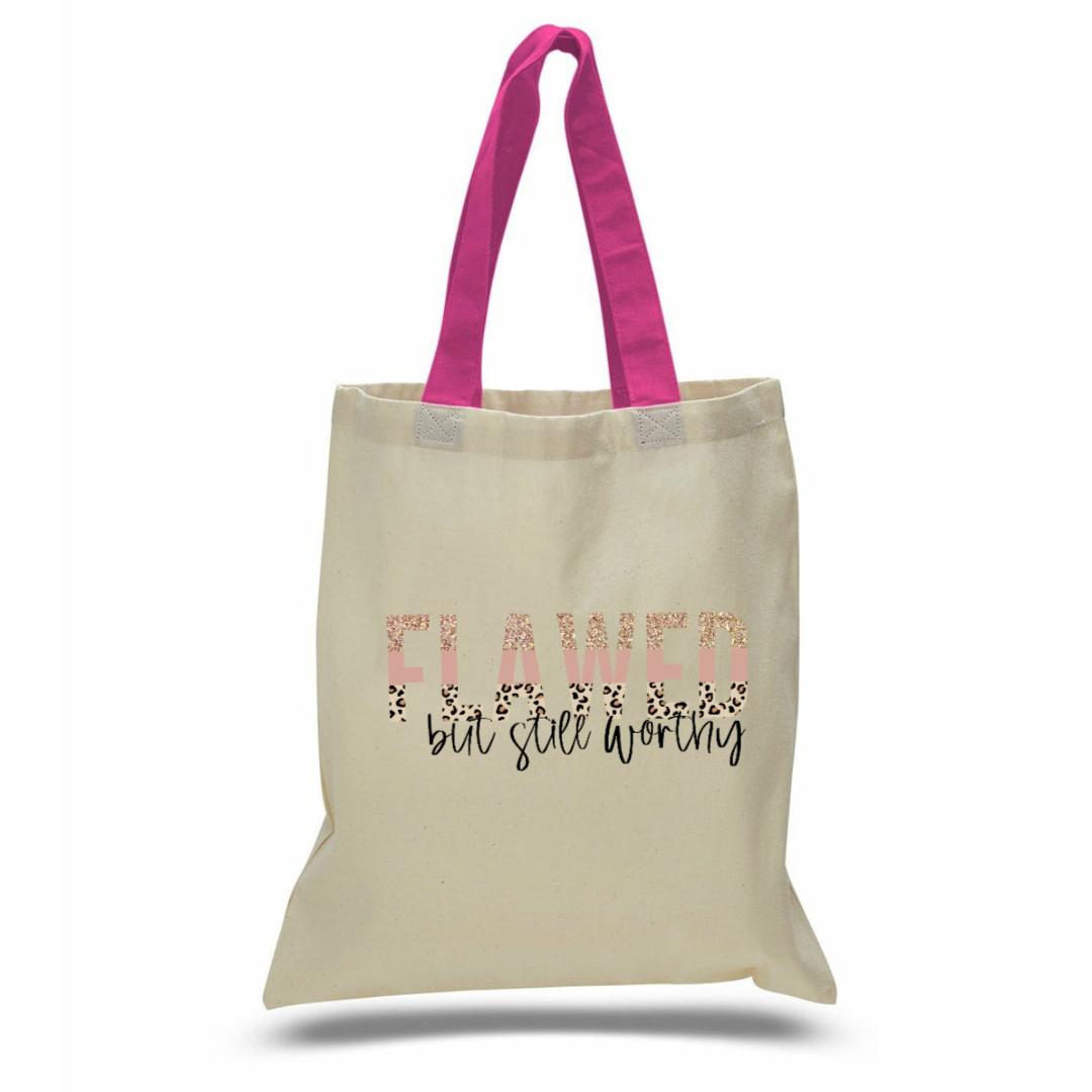 Faith Base Canvas/Color Handle Totes