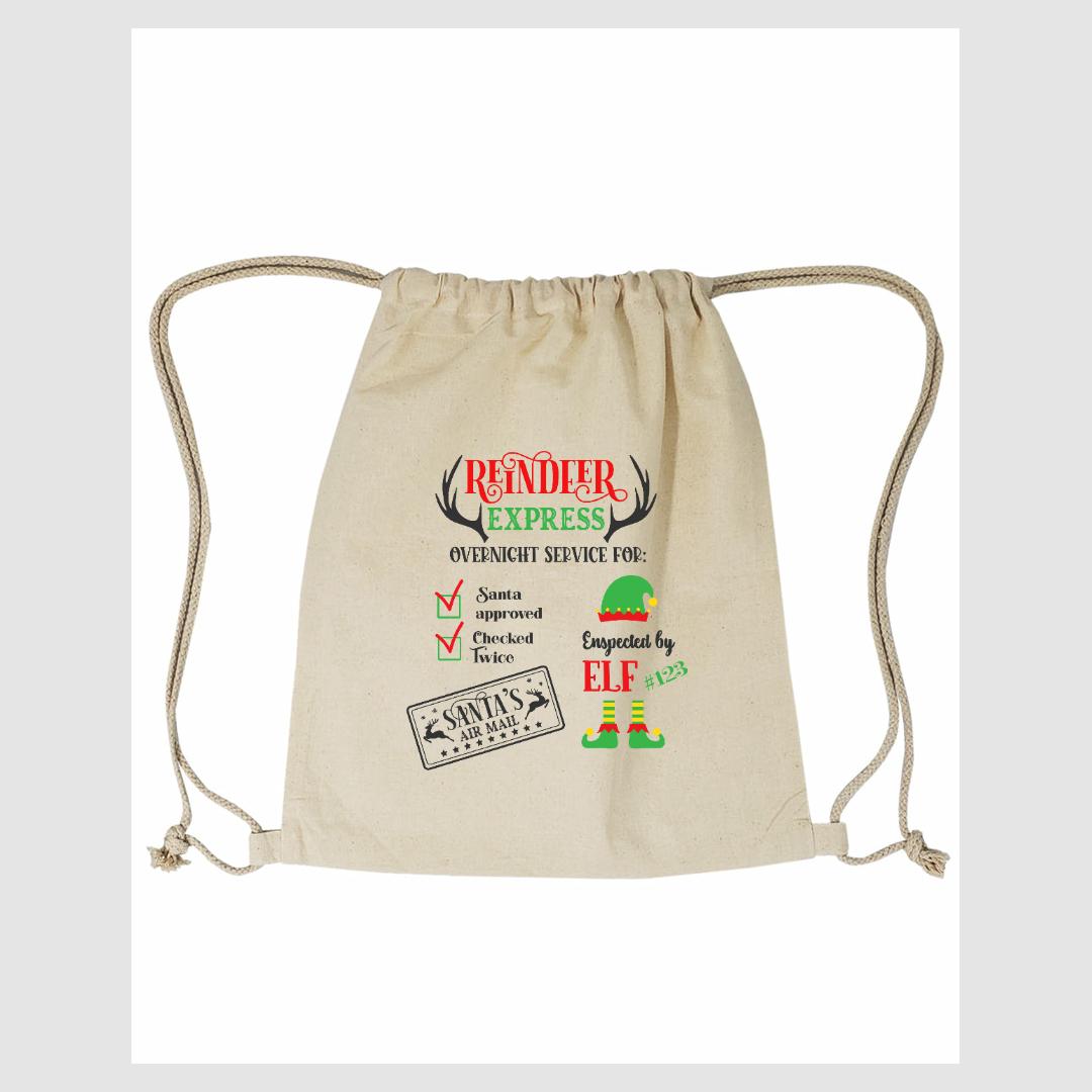 Reindeer Express Gift Sack