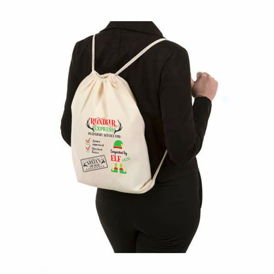 Reindeer Express Gift Sack