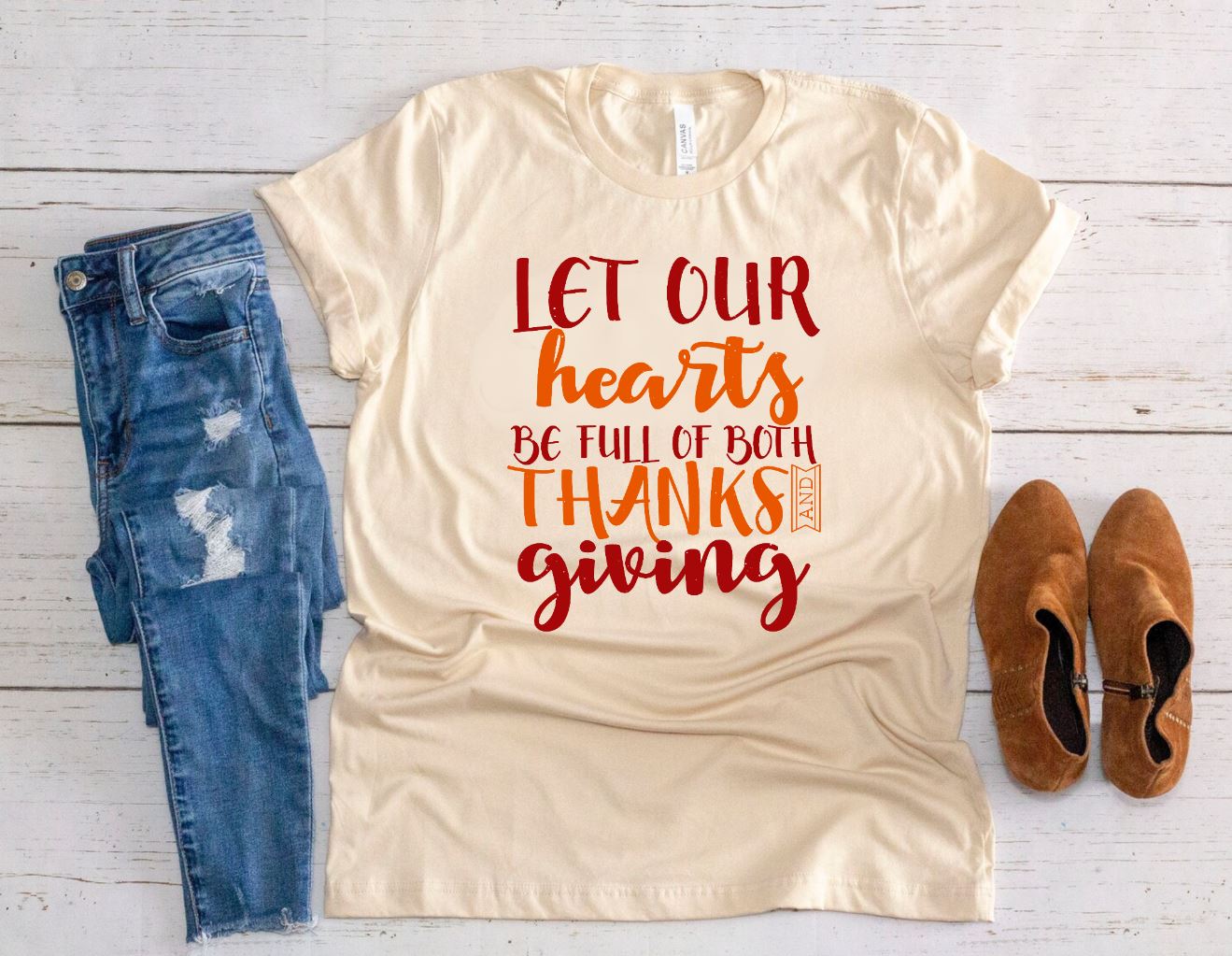 Thanksgiving Heart Tee