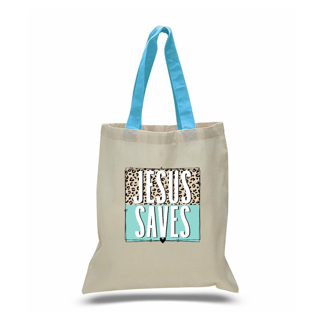 Faith Base Canvas/Color Handle Totes