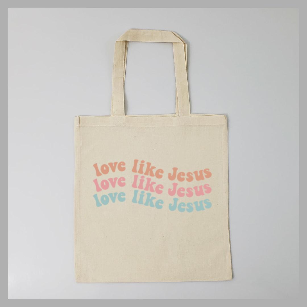 Faith Based Medium Canvas Tote