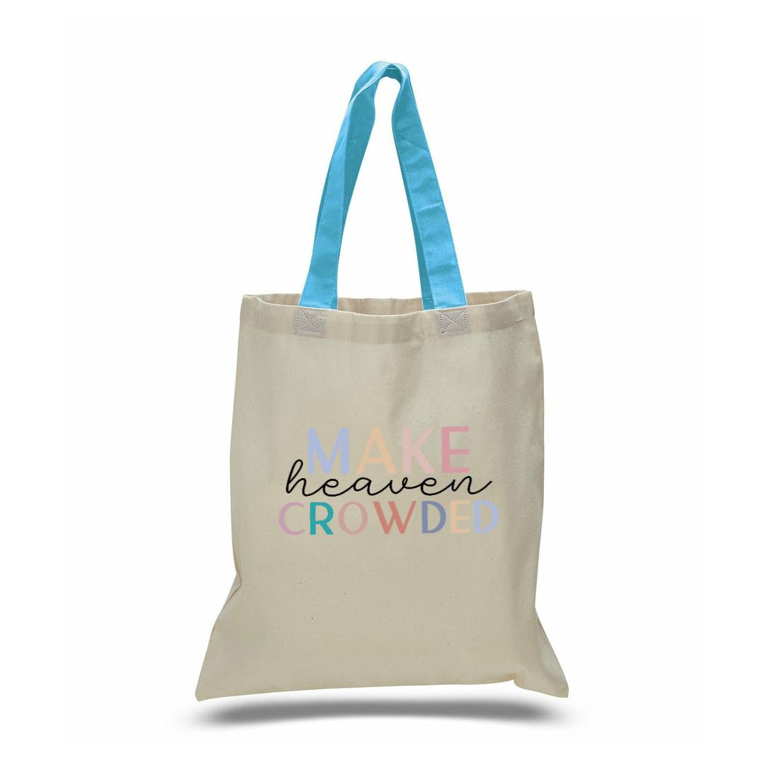 Faith Base Canvas/Color Handle Totes