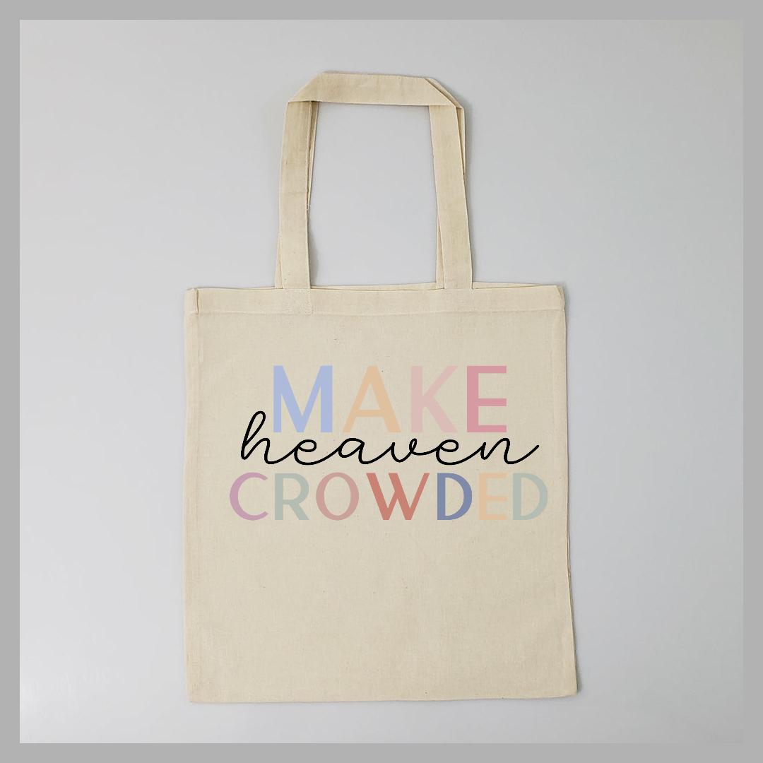 Faith Based Medium Canvas Tote