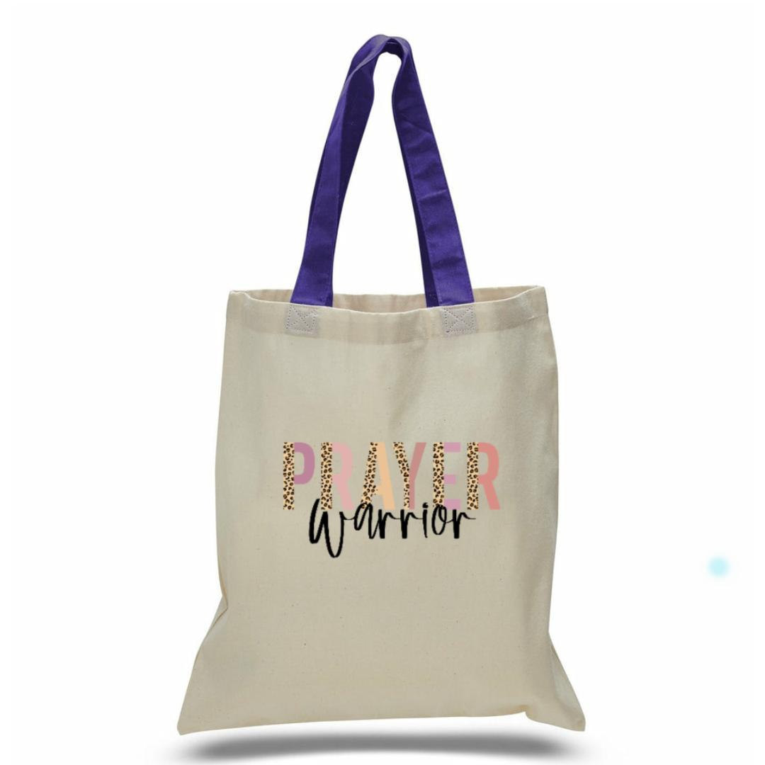 Faith Base Canvas/Color Handle Totes