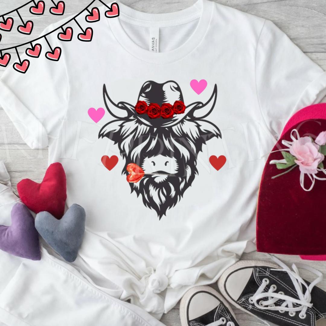 Lollipop Cowboy Cow Tee