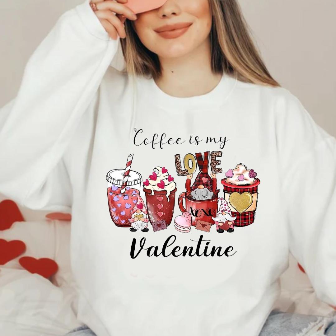 Coffee Valentine Sweatshirt