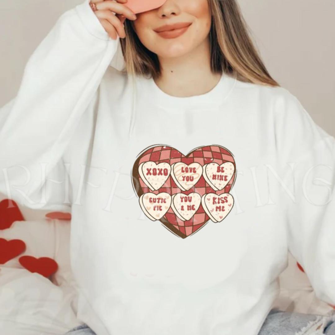 Candy Hearts Sweatshirt