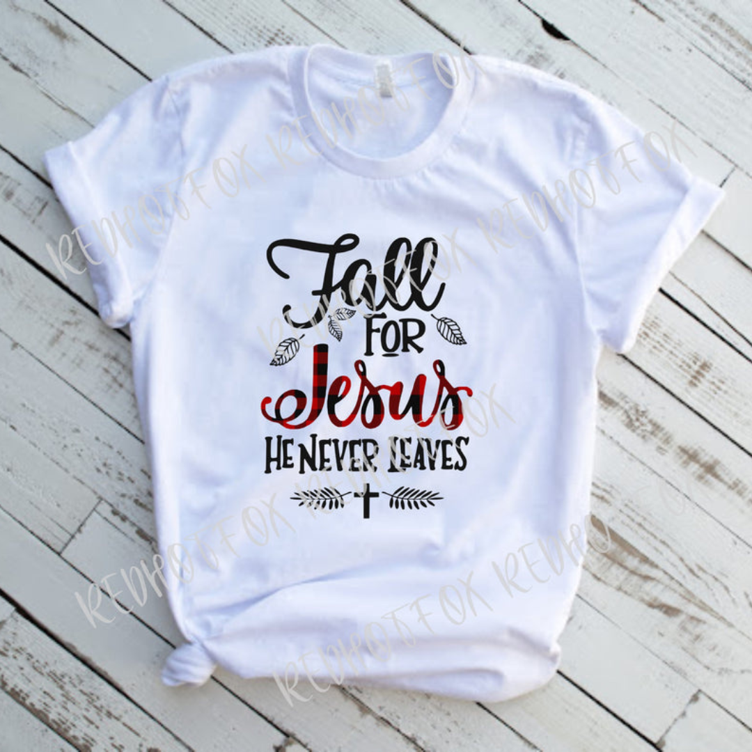 Fall for Jesus Tee